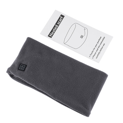 Χειμερινό ηλεκτρικό θερμαινόμενο κασκόλ 3 ταχυτήτων Ρυθμιζόμενη θερμοκρασία Κασκόλ USB φόρτισης Έλεγχος θερμότητας Θερμοκρασία λαιμού για ποδηλασία Κάμπινγκ Αναρρίχηση