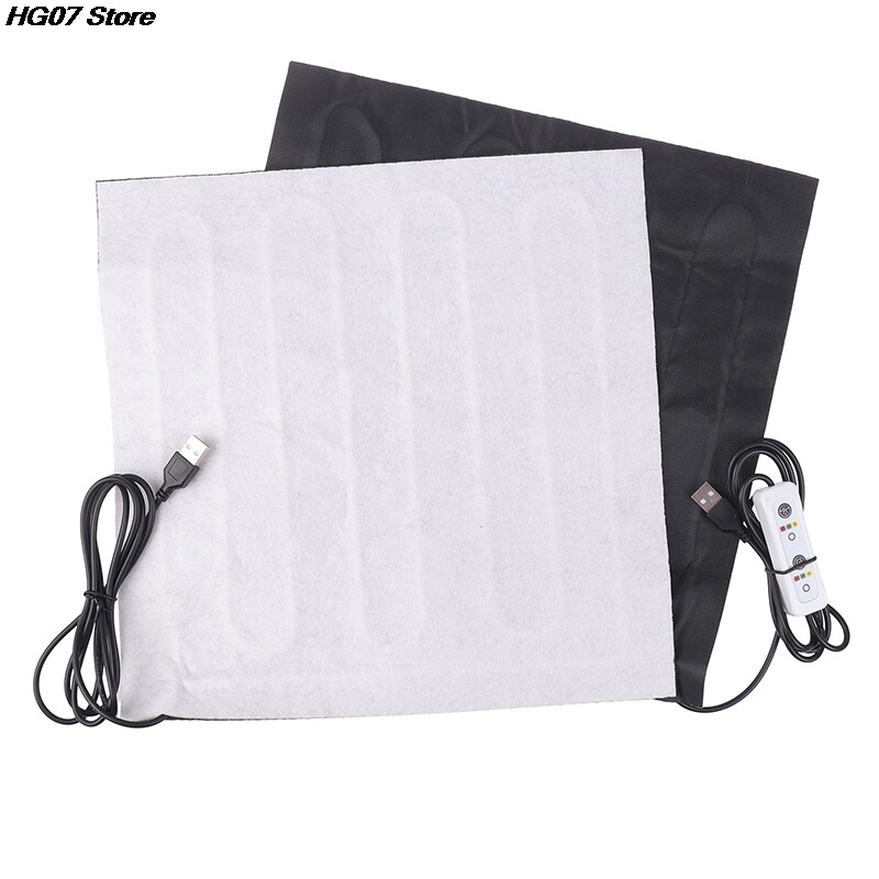 1 ΤΕΜ. 5V Θερμαντήρας USB Ηλεκτρικό μαξιλάρι θέρμανσης από ανθρακονήματα Μπουφάν Μαλακό μαξιλάρι Χειμερινό ανδρικό γιλέκο Θερμαινόμενα ρούχα Θερμότερα μαξιλάρια Διατηρούνται ζεστά