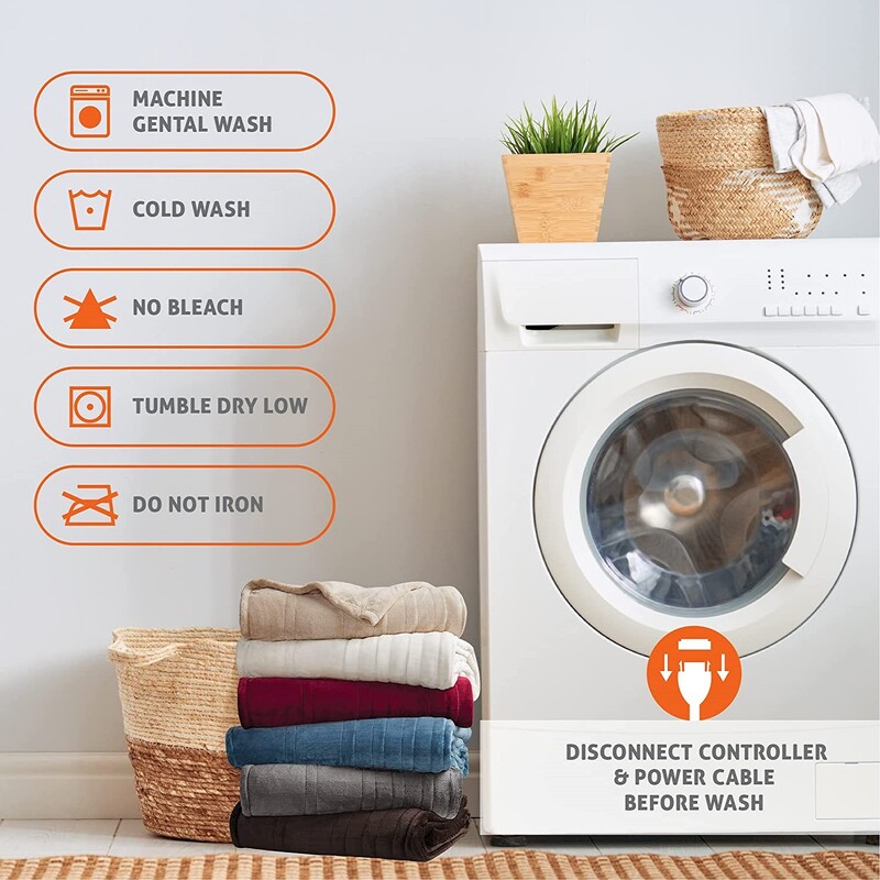 50 * 60-tolline soojendustekk - elektriline tekk, pehme soojendusega tekk 6 kütteastme ja 4-tunnise automaatse väljalülitusega