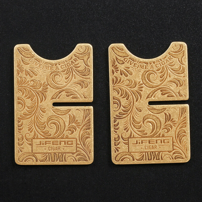 Izgrebts misiņa cigāru statīva turētājs salokāms cigāru turētāja plaukts cigāru plaukts cigāru displeja plaukts cigāru plaukta turētāja rīks, dāvana