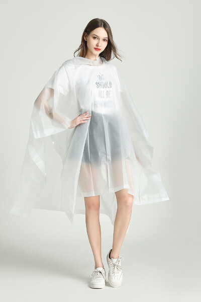 Prozirna vjetrootporna biciklistička motociklistička kišna kabanica Ženski kišni pončo Nepropusni EVA kabanice za planinarenje za muškarce