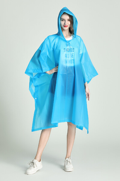 Prozirna vjetrootporna biciklistička motociklistička kišna kabanica Ženski kišni pončo Nepropusni EVA kabanice za planinarenje za muškarce