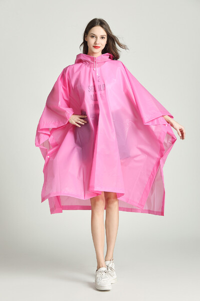 Prozirna vjetrootporna biciklistička motociklistička kišna kabanica Ženski kišni pončo Nepropusni EVA kabanice za planinarenje za muškarce