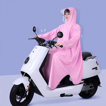 Raincoat Electric Vehicle Single Long Rainproof Riding Raincoat Poncho Μοτοσικλέτα Ποδήλατο Poncho Rain Gear