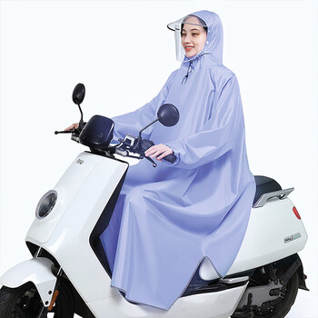 Raincoat Electric Vehicle Single Long Rainproof Riding Raincoat Poncho Μοτοσικλέτα Ποδήλατο Poncho Rain Gear