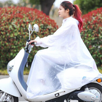 Raincoat Electric Vehicle Single Long Rainproof Riding Raincoat Poncho Μοτοσικλέτα Ποδήλατο Poncho Rain Gear