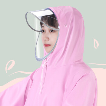 Raincoat Electric Vehicle Single Long Rainproof Riding Raincoat Poncho Μοτοσικλέτα Ποδήλατο Poncho Rain Gear