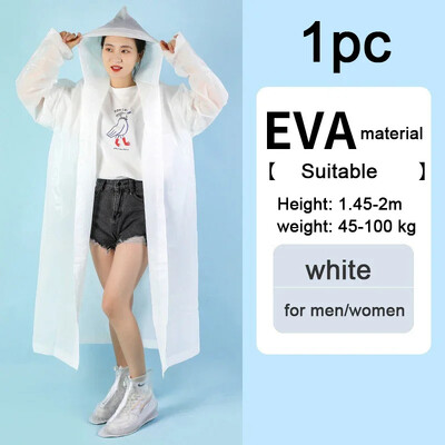 Nepropusni podebljani vodootporni kišni pončo kaput s kapuljačom Žene Muškarci Kabanica za planinarenje i turizam na otvorenom