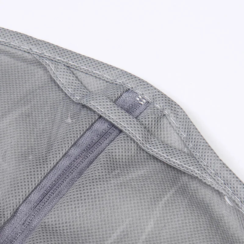 Navlaka za prašinu za odjeću, navlaka za prašinu, spremište otporno na plijesan, viseća vrećica, netkana tkanina + PVC za odjeću, košulja, kaput, sako