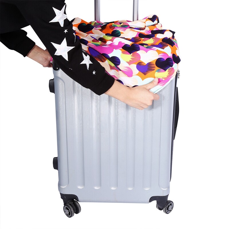 3 μεγέθη 3 μοτίβα Ελαστική βαλίτσα ταξιδιού με προστασία από τη σκόνη Προστατευτικό κάλυμμα προστασίας αποσκευών Τσάντα κάλυμμα βαλίτσας προστατευτικό βαλίτσας