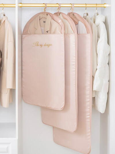 Τσάντα σκόνης ρούχων Αδιάβροχη αποθήκευση Νυφικό Κάλυμμα Κοστούμι Παλτό Αποθήκευση Ντουλάπα Κρεμαστά Ρούχα Κλειστό