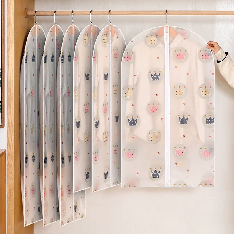 Tolmukindel riiete kate Pulmakleidi kate Ülikond Mantel Hoiukott Riidekapp Rippkott Mantlikaitse Korraldajad Tolmukate