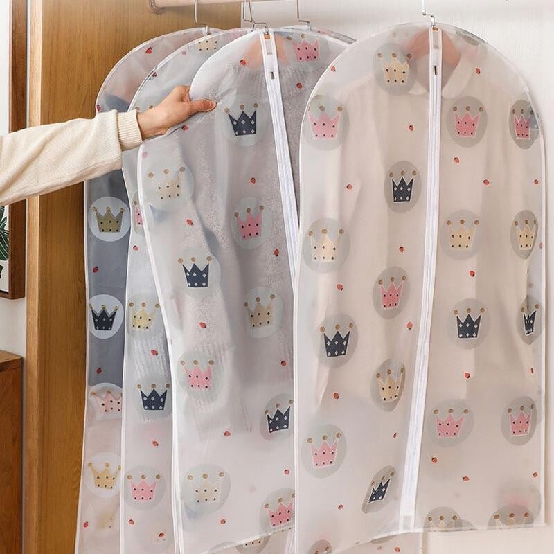 Tolmukindel riiete kate Pulmakleidi kate Ülikond Mantel Hoiukott Riidekapp Rippkott Mantlikaitse Korraldajad Tolmukate