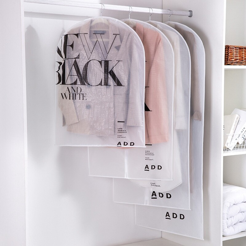 Tolmukindel riiete kate Pulmakleidi kate Ülikond Mantel Hoiukott Riidekapp Rippkott Mantlikaitse Korraldajad Tolmukate