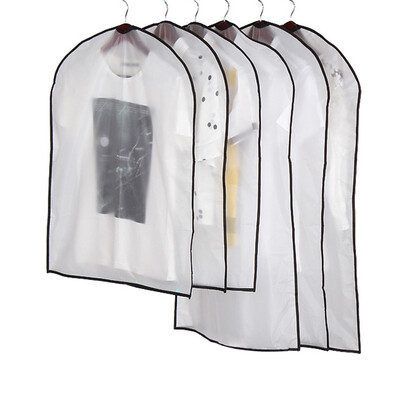5 τμχ/σετ Κάλυμμα για τη σκόνη ρούχων, Πτυσσόμενη τσάντα αποθήκευσης ανθεκτική στην υγρασία για φόρεμα φόρεμα φόρεμα, κρεμαστές τσάντες οργάνωσης ντουλάπας για ντουλάπα