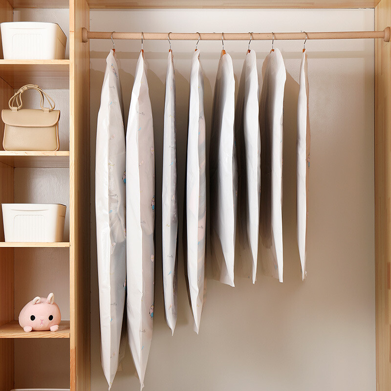 Pealisriided Rippuvad Rõivas Kleidid Riided Ülikond Mantel Tolmukate Kodu Säilituskott Kotikott Korraldaja Riidekapp Rippuvad riided
