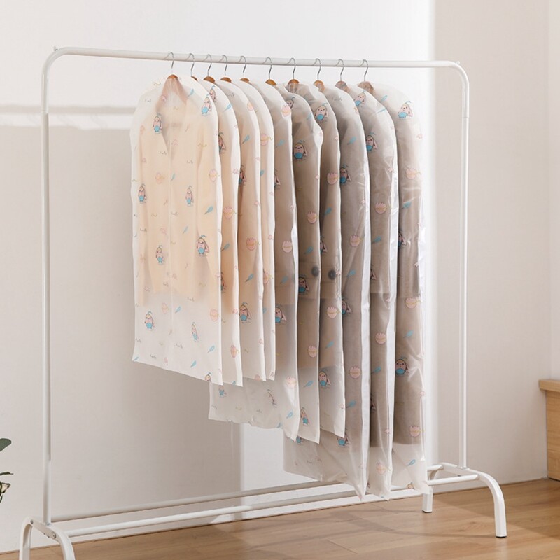 Pealisriided Rippuvad Rõivas Kleidid Riided Ülikond Mantel Tolmukate Kodu Säilituskott Kotikott Korraldaja Riidekapp Rippuvad riided