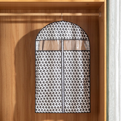 1 τμχ PEVA Ρούχα Κάλυμμα για τη σκόνη Κάλυμμα ρούχων Παλτό Τσάντα σκόνης Ντουλάπα κοστούμι κρεμαστή τσάντα Κάλυμμα για τη σκόνη