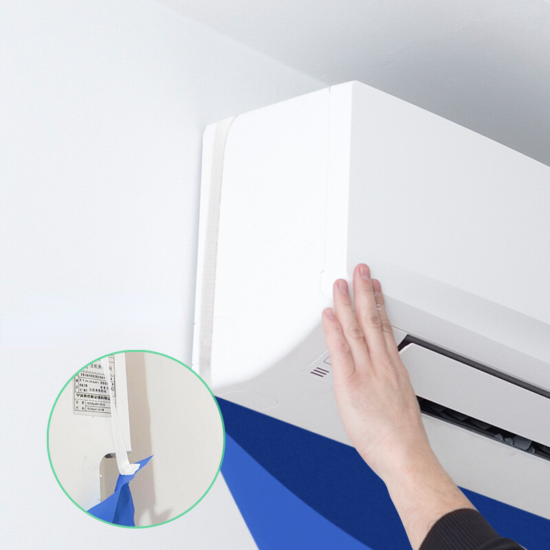 100cm podebljani čistač klima uređaja Vreća za čišćenje PVC s vodovodnom cijevi Kućni 1-1.5P Split viseći alati za klima uređaj