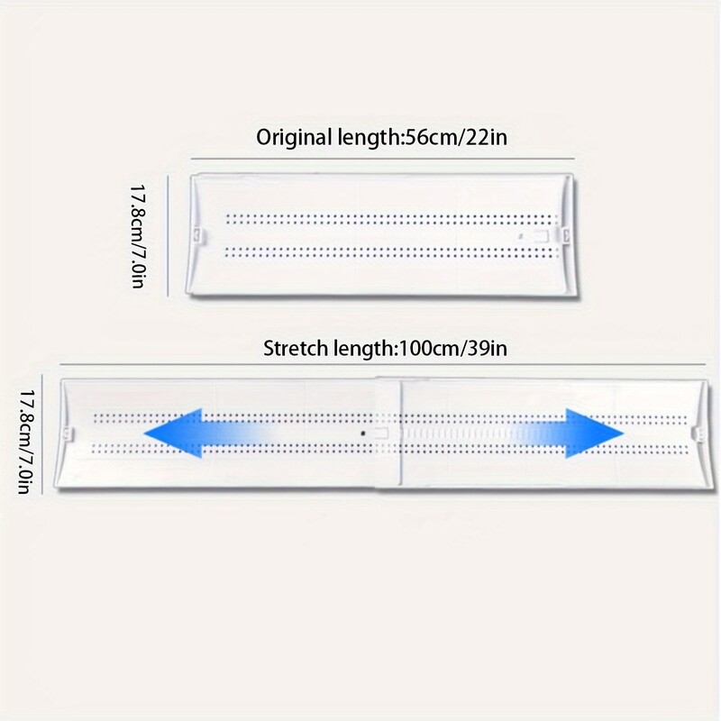 Parbriz de aer condiționat de tip suspendat scalabil Deflector de aer cu suflare directă Deflector de aer condiționat de uz casnic WB001