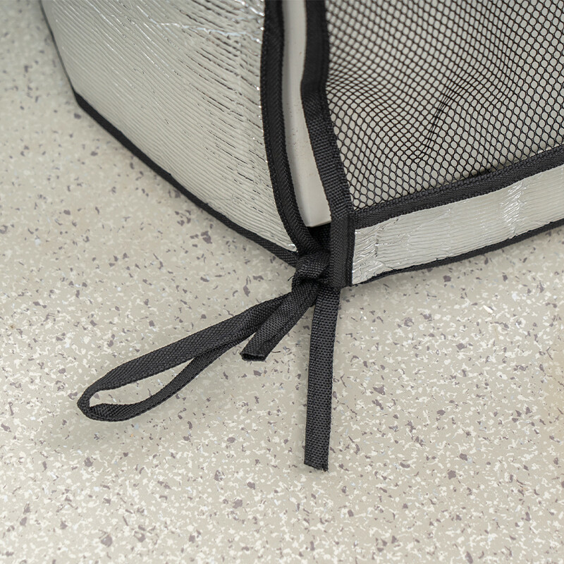 Alumiiniumfoolium Konditsioneeri kate Kaasaskantav majapidamine Mitmes suuruses valik Tolmukate Päikesekaitse ja veekindel