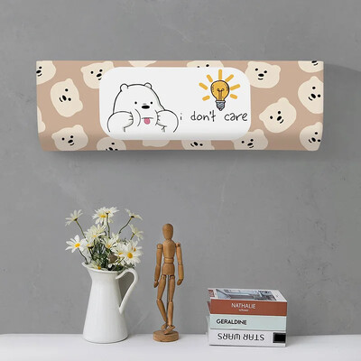 Tropical Leaves Printed Dust covers Πλένεται Κάλυμμα κλιματιστικού Κλιματισμός Αντηλιακό Κρεμαστό εσωτερικό προστατευτική θήκη