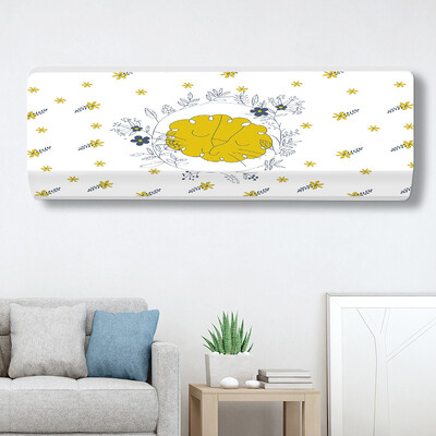 1 τεμ. Nordic Hanging Κάλυμμα κλιματιστικού Φορητή εκτύπωση Πλήρες υφασμάτινο προστατευτικό Κάλυμμα κλιματιστικού τοίχου