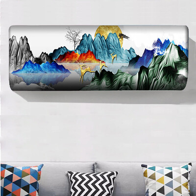 2024 Põhjamaade kliimaseadme kate kõikehõlmav pehme kott rippuv tolmukate kaitsekate