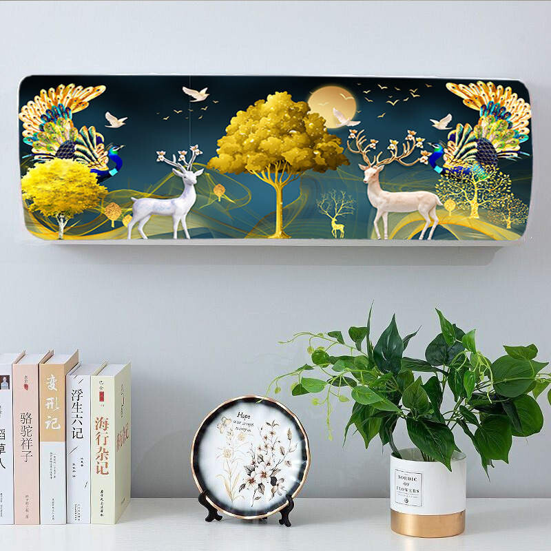 2024 Põhjamaade kliimaseadme kate kõikehõlmav pehme kott rippuv tolmukate kaitsekate