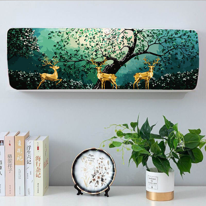 2024 Põhjamaade kliimaseadme kate kõikehõlmav pehme kott rippuv tolmukate kaitsekate