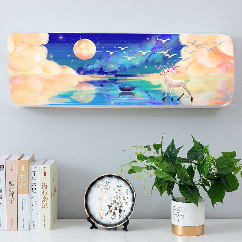 2024 Põhjamaade kliimaseadme kate kõikehõlmav pehme kott rippuv tolmukate kaitsekate