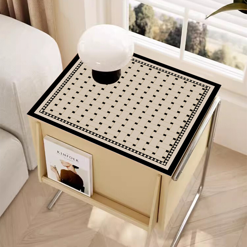 Prinditud pesumasina kaaned mikrolaineahi külmik ülemine kaitsekate kohvimasina äravoolupadi köögikruus plats