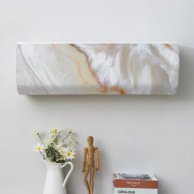 Geomeetriline kroonprint Kõikehõlmav tolmukate, õhukonditsioneeri kate, siseruumides lihtne puhastatav kate, õhukonditsioneeri kaitseümbris