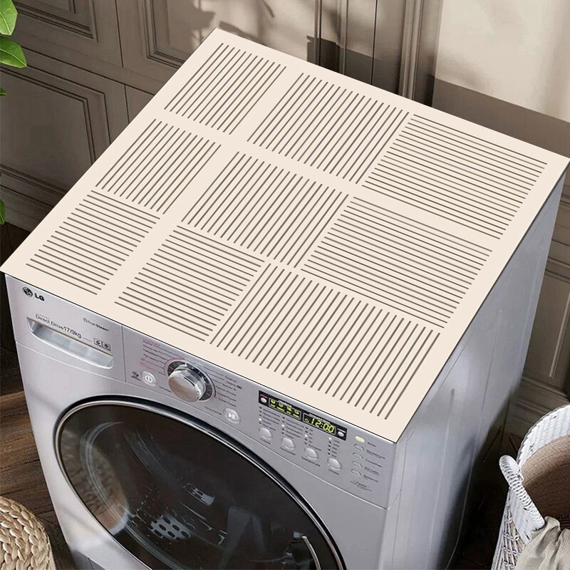 Ūdensnecaurlaidīgs veļas mazgājamās mašīnas pārsegs Mākslīgās ādas putekļu necaurlaidīgs paklājiņš Cepeškrāsns mikroviļņu paliktnis Putekļu paklājiņi Virtuves notekas paliktnis Mājas dekors