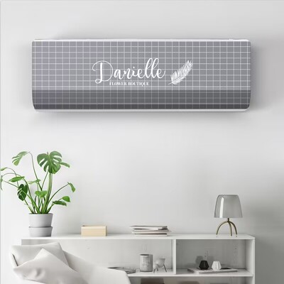 Κρεμαστό κάλυμμα κλιματιστικού Cartoon Fresh Patternair Conditioning Protector Επιτοίχιο Κάλυμμα κλιματισμού Nordic Decor