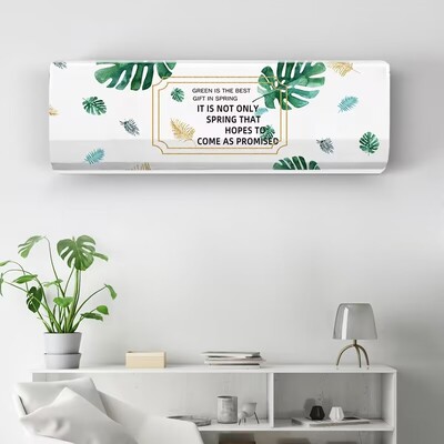 Κρεμαστό κάλυμμα κλιματιστικού Cartoon Fresh Patternair Conditioning Protector Επιτοίχιο Κάλυμμα κλιματισμού Nordic Decor