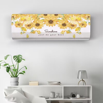 Κρεμαστό κάλυμμα κλιματιστικού Cartoon Fresh Patternair Conditioning Protector Επιτοίχιο Κάλυμμα κλιματισμού Nordic Decor