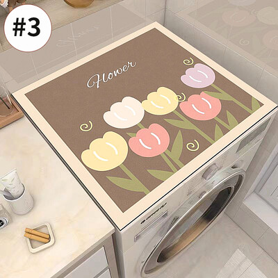 Ziedu raksti Putekļu pārsegi Veļas mašīna Cepeškrāsns Mikroviļņu Krāsns Putekļu necaurlaidīgs Paklājiņš Mājsaimniecības Dekora Paklājiņi Virtuves Izlietnes Pretslīdes paklājiņš