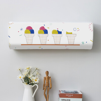 Cartoomi õhukonditsioneeri tolmukate siseruumides seinale paigaldatav kliimaseadme kaitsekate Kergesti puhastatav kate kaitseümbris