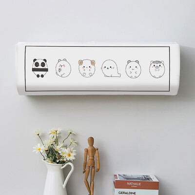 Cartoomi õhukonditsioneeri tolmukate siseruumides seinale paigaldatav kliimaseadme kaitsekate Kergesti puhastatav kate kaitseümbris