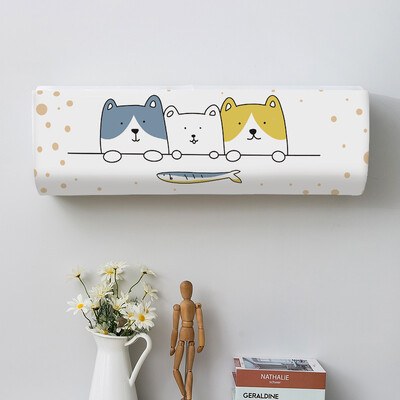 Cartoomi õhukonditsioneeri tolmukate siseruumides seinale paigaldatav kliimaseadme kaitsekate Kergesti puhastatav kate kaitseümbris