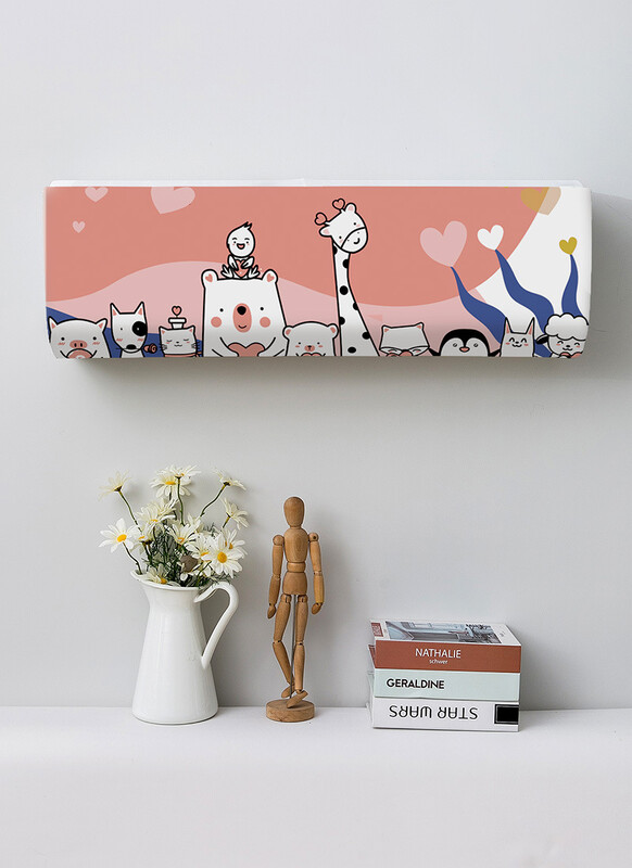 Cartoomi õhukonditsioneeri tolmukate siseruumides seinale paigaldatav kliimaseadme kaitsekate Kergesti puhastatav kate kaitseümbris