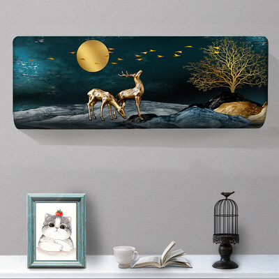 Konditsioneeri kate Elutuba Magamistuba Majapidamistolmukate Rippuv tolmukate Nordic kliimaseadme kaitsekate