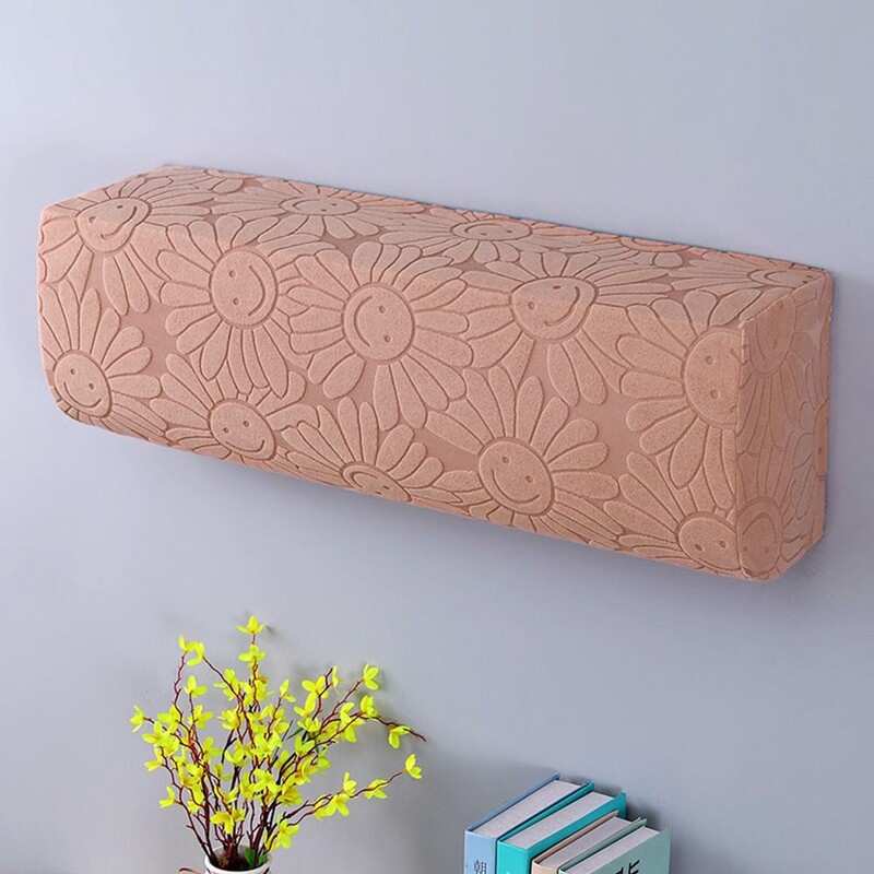 1Gb Putekļu necaurlaidīgs gaisa kondicionēšanas pārsegs Sienas Gaisa Sienas Ventilators Putekļu Pārsegs Elastīgs audums Mājas Dekora Gaisa kondicioniera aizsargs