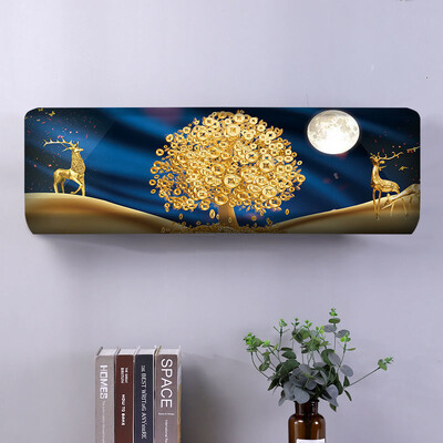 Κάλυμμα κλιματιστικού Κάλυμμα σκόνης 1.5HP Κρεμαστό κάλυμμα κλιματιστικού 2p κλιματισμός καθαρισμός κάλυμμα πλύσης