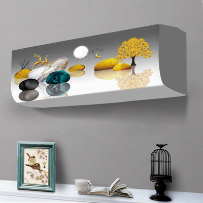 Κάλυμμα κλιματιστικού Κάλυμμα σκόνης 1.5HP Κρεμαστό κάλυμμα κλιματιστικού 2p κλιματισμός καθαρισμός κάλυμμα πλύσης