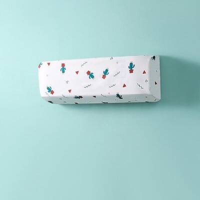 Viskas įskaičiuota oro kondicionieriaus dangteliai Universalūs drėgmei atsparūs dulkėms apsauginiai dangteliai, skirti montuoti ant sienos Aire Acondicionado