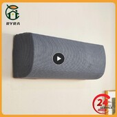 1vnt oro kondicionieriaus apsauginis dangtelis nuo dulkių Vienspalvis namų dekoras Minkštas sieninis apsauginis apsauginis dangtelis, lengvai valomas klasikinis dulkių dangtelis