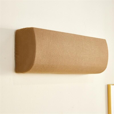 1vnt oro kondicionieriaus apsauginis dangtelis nuo dulkių Vienspalvis namų dekoras Minkštas sieninis apsauginis apsauginis dangtelis, lengvai valomas klasikinis dulkių dangtelis