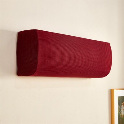 1vnt oro kondicionieriaus apsauginis dangtelis nuo dulkių Vienspalvis namų dekoras Minkštas sieninis apsauginis apsauginis dangtelis, lengvai valomas klasikinis dulkių dangtelis